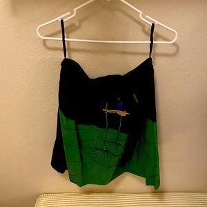 Floreat bird/leaf skirt